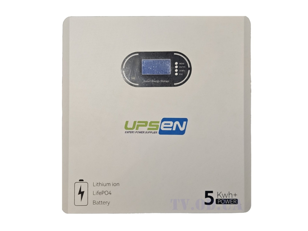 Акумулятор Upsen LiFePO4 51.2V 100Ah настінний